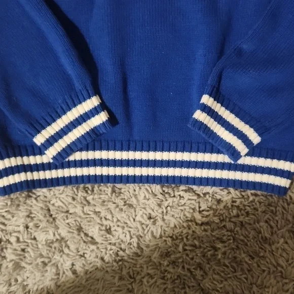 Boys SZ 10/12 CHAPS Quarter Zip Sweater - Picture 5 of 8